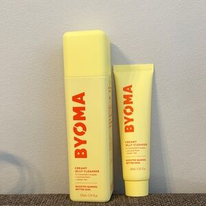 NEW Bundle of Byoma Creamy Jelly Cleanser 60mL + 175mL